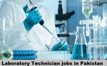 Laboratory Technician Jobs in Pakistan 2024