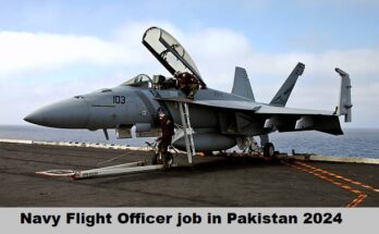 Navy Flight Officer Job in Pakistan 2024